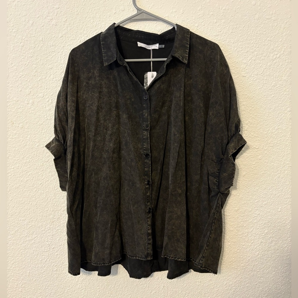 Shop Talulah Women’s Black Button-Up Shirt